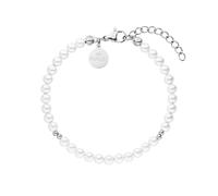 Purelei® Finesse Armband (Silber) - Elegantes, verspieltes Damen Armband - Edelstahl - Verstellbare Länge 16-19 cm - Hawaiianisch inspiriert & wasserfest