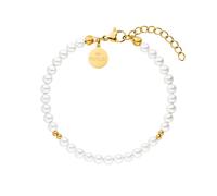 Purelei® Finesse Armband (Gold) - Elegantes, verspieltes Damen Armband - Edelstahl - Verstellbare Länge 16-19 cm - Hawaiianisch inspiriert & wasserfest