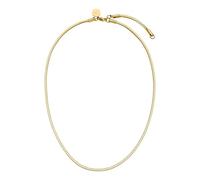 Purelei® Flare Kette - Viereckige Snake-Chain - Perfekt für Layerings & Charms - Verstellbar 40/45 cm - 18K vergoldet, rosévergoldet oder Edelstahl - Moderner Statement-Schmuck (Gold)