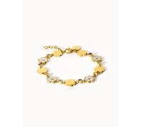 PURELEI Flowering Blumen Armband, Gold Gold