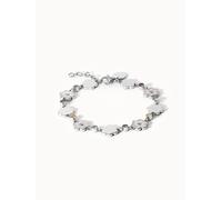 PURELEI Flowering Blumen Armband, Silber Silber