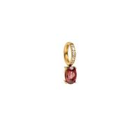 Purelei Geburtsstein Januar Granat Charm 100% Edelstahl Gold