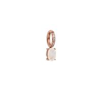 Purelei Geburtsstein Juni Mondstein Charm 100% Edelstahl Rosegold