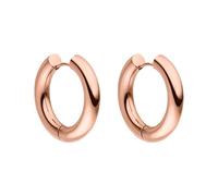 PURELEI® Glamorous Ohrringe (Roségold) - Damenohrringe aus langlebigem Edelstahl - Wasserfeste Ohrringe Damen - 2,8 cm Durchmesser - 19,39 g je Ohrring - Modeschmuck für deinen individuellen Look