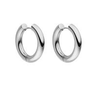 PURELEI® Glamorous Ohrringe (Silber) - Damenohrringe aus langlebigem Edelstahl - Wasserfeste Ohrringe Damen - 2,8 cm Durchmesser - 19,39 g je Ohrring - Modeschmuck für deinen individuellen Look