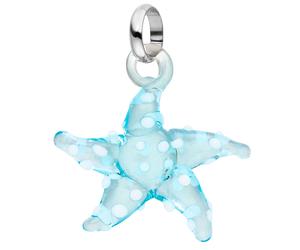 Purelei Glass Starfish Charm 100% Edelstahl Silber