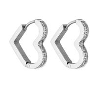 Purelei Creolen Damen silber, ONE SIZE