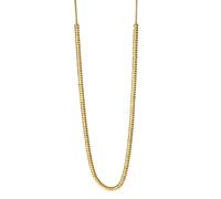 Purelei Glow Anxiety Kette Damen - Halskette Damen aus Edelstahl (14K vergoldet) - Wasserfeste Halskette - 50-55 cm Länge verstellbar - Schmuck für deinen individuellen Look
