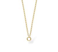 Purelei Glow Charm Kette Damen - Edelstahl Halskette mit Karabinerverschluss für Charms - Verstellbare Gliederkette 40-45 cm - Minimalistische Charm Kette für individuellen Schmuck (Gold)