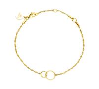 Purelei® Kekahi Armband (Gold) - Filigranes Damen Armband - Aus langlebigem Edelstahl (14K vergoldet) - Verstellbare Länge 15-19,5 cm - Hawaiianisch inspiriert & wasserfest