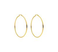 Purelei Damen-Ohrringe Goldfarben Hoops