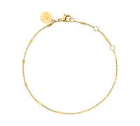 Purelei® Überraschungsarmband (Gold), Wasserdichtes Damenarmband, Elegantes und Schlichtes Armband aus Edelstahl, Geschenk für Frauen, Verstellbar 17-20,5 cm Länge