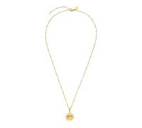 Purelei® Sun Kette Damen (Gold) - Halskette Damen aus langlebigem Edelstahl - Wasserfeste Kette mit Anhänger - 50-55 cm Länge verstellbar - Halskette für deinen individuellen Look