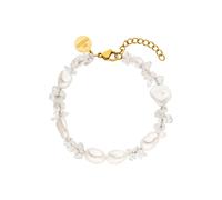 PURELEI Crystal Wave Armband, verstellbare Länge Gold