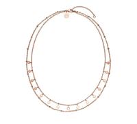 Purelei® Plain Kette Damen (Roségold) - Halskette Damen aus langlebigem Edelstahl - Wasserfeste Kette - 40-50 cm Länge verstellbar - Halskette für deinen individuellen Look