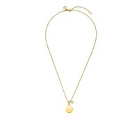 Kette mit Anhänger PURELEI "Schmuck Geschenk Poetic Anhänger, 2133" Halsketten Gr. Edelstahl, Länge: 55 cm, goldfarben (gelbgoldfarben, kristallweiß) Damen Ketten mit Anhänger Zirkonia (synth.) (36604921-0)