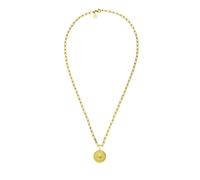 Purelei Gliederkette Waina, mit auffälligem Charm mit filigraner Prägung, Gold