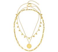 Purelei Hanalei Halsketten-Set 100% Edelstahl Gold
