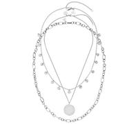 Purelei Hanalei Halsketten-Set 100% Edelstahl Silber