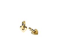 Purelei Heart Hoops - wasserfest | Creolen mit abnehmbaren Herz-Anhängern | Edelstahl & 14K/18K Vergoldung | Vielseitige Ohrringe als Symbol für Offenheit & Freundlichkeit (Gold)