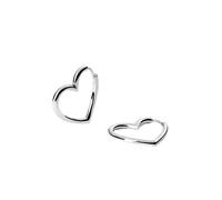 Purelei Hearts Creolen 100% Sterling Silber Onesize Damen
