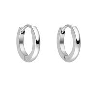 PURELEI Ike Ohrringe Damen Wasserfest Edelstahl 1,4 cm | Hochwertige Creolen langlebig modisch nickelfrei | Eleganter Damenohrring für Alltag und Anlass