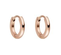 PURELEI® Ike Ohrringe (Roségold) - Damenohrringe aus langlebigem Edelstahl - Wasserfeste Ohrringe Damen - 1,4 cm Durchmesser - Modeschmuck für deinen individuellen Look