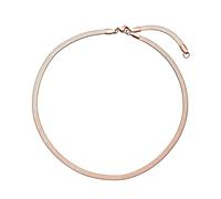 Purelei® I'lalo Choker (Roségold) - Elegante Kette aus 18K vergoldetem Edelstahl - Verstellbare Länge 35/40 cm - Schmuck inspiriert von Hawaii - Designed in Germany