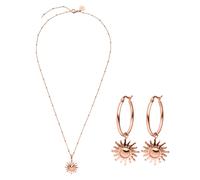 Purelei Inner Sun Halsketten-Set 100% Edelstahl Rosegold