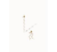 PURELEI Island Elegance Perlenohrringe, Gold Gold