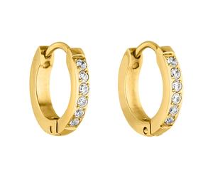 Purelei Kaimana Creolen 100% Edelstahl Gold Damen