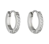 PURELEI® Kaimana Ohrringe (Silber) - Damenohrringe aus langlebigem Edelstahl - Wasserfeste Ohrringe Damen - Modeschmuck für deinen individuellen Look