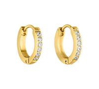 Purelei Kaimana Creolen 100% Edelstahl Gold Damen