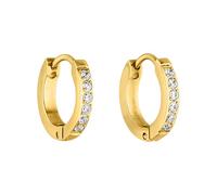 Purelei - Creolen Kaimana mit funkelnden Einsätzen 1 ct Damen (35.89 € / 1 ct)