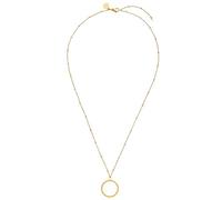 Purelei Karma Kette Damen (Gold) - Halskette Damen aus langlebigem Edelstahl - Wasserfeste Kette mit Anhänger - 50-55 cm Länge verstellbar - Halskette für deinen individuellen Look