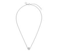 Purelei® Knot Kette - Symbolischer Knoten-Anhänger für Verbindung & Zusammenhalt - 40/45 cm - 18K vergoldet, rosévergoldet oder Edelstahl - Beweglicher Anhänger - Statement-Kette (Silver)