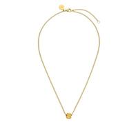 Purelei® Knot Kette - Symbolischer Knoten-Anhänger für Verbindung & Zusammenhalt - 40/45 cm - 18K vergoldet, rosévergoldet oder Edelstahl - Beweglicher Anhänger - Statement-Kette (Gold)