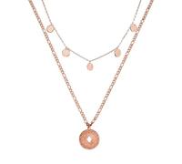 Purelei® Kohala Ketten-Set - 2-teiliges Damen Layering Schmuckset mit Kalea Kette & Lolani Kette - Edelstahl, wasserfest, verstellbar 40-50 cm - Gold/Silber/Roségold - Hawaii-inspiriert (Rosegold)
