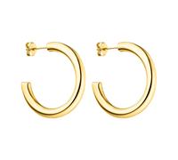 Purelei Kumu O Creolen 100% Edelstahl 30 mm Damen