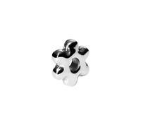 Purelei LEI Bubble Flower Charm (Silber) - Wasserfester Charm Anhänger aus hochwertigem Edelstahl - Für das LEI Armband - Kombinierbarer Schmuck für deinen individuellen Look