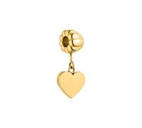 Purelei LEI Engraveable Heart Charm 100% Edelstahl Gold