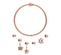 PURELEI LEI Flower Set, Roségold Roségold