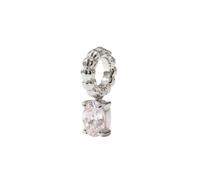 Purelei LEI Geburtsstein April Bergkristall Charm 100% Edelstahl Silber