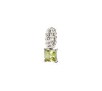 Purelei LEI Geburtsstein August Peridot Charm 100% Edelstahl Silber