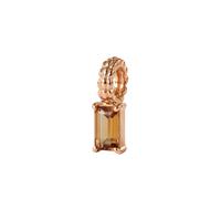 Purelei LEI Geburtsstein November Citrin Charm 100% Edelstahl Rosegold