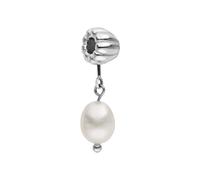 Purelei LEI Pearl Charm 100% Edelstahl Silber