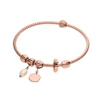 Purelei LEI Pearl M-L Armreif-Set 100% Edelstahl Rosegold