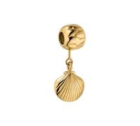 Purelei LEI Seashell Charm (Gold) - Wasserfester Charm Anhänger aus Edelstahl (14K vergoldet) für das LEI Armband - Kombinierbarer Schmuck für deinen individuellen Look