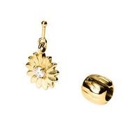 Purelei LEI Sunflower Charm (Gold) - Wasserfester Charm Anhänger aus Edelstahl (14K vergoldet) für das LEI Armband - Kombinierbarer Schmuck für deinen individuellen Look
