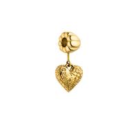 Purelei LEI Vintage Heart Charm 100% Edelstahl Gold